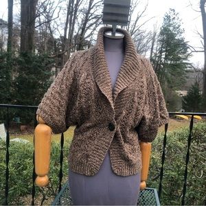 DKNY knit cardigan Brown size xs